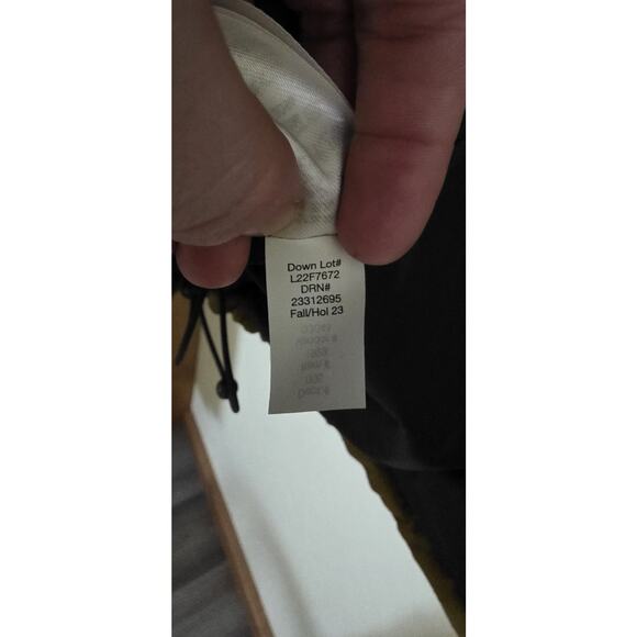 Eddie Bauer Jacket Womens Large Antique Bronze Twisp Down 650 Fill Sherpa Fleece - Picture 13 of 16